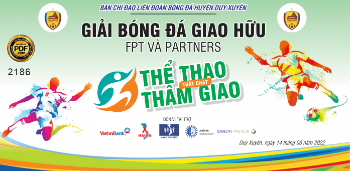 giải bóng đá giao hưu FPT và Partners