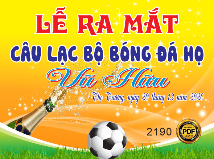 1689162741761.pngbóng đá Lễ Ra Mắt CLB bóng đá họ Vũ Hữu