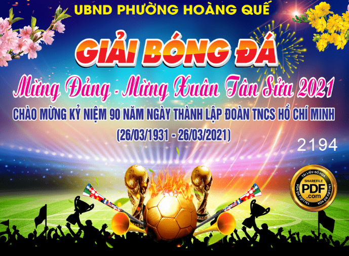 giải bóng đá mừng đảng - mừng xuân