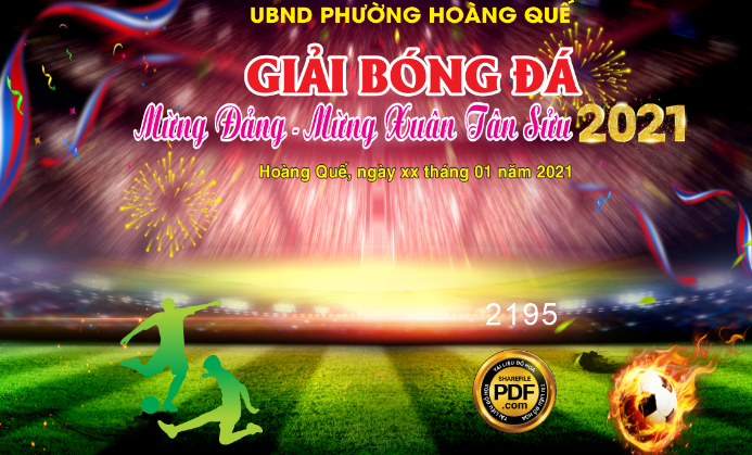Giải bóng đá chúc mừng năm mới UBND phường