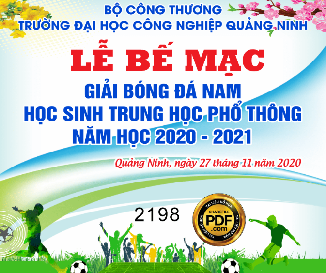 Lễ bế mạc giải bóng đá nam học sinh THPT