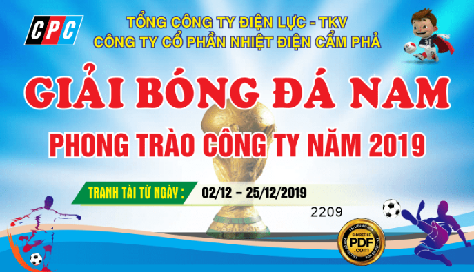 giải bóng đá nam phong trào công ty năm 2022