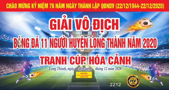 Giải vô định bóng đá 11 người huyện Long thành