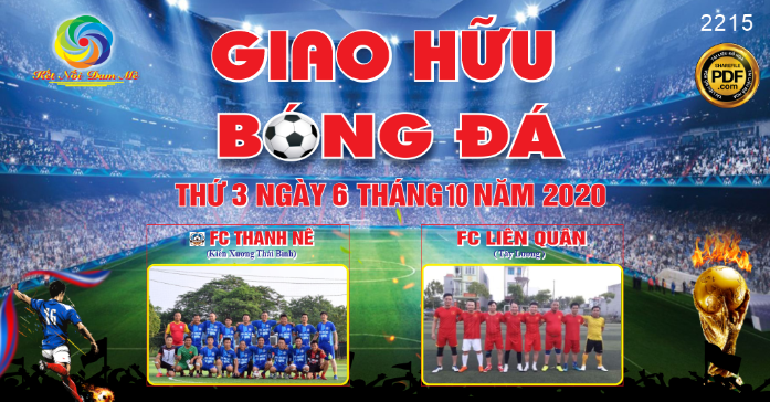 Giao hữu bóng đá FC Thanh Nê và FC Liên Quân