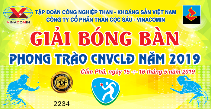 giải bóng bàn phong trào CNVCLĐ năm 2022