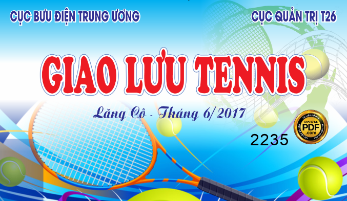 giao lưu tennis tại Lăn Cô