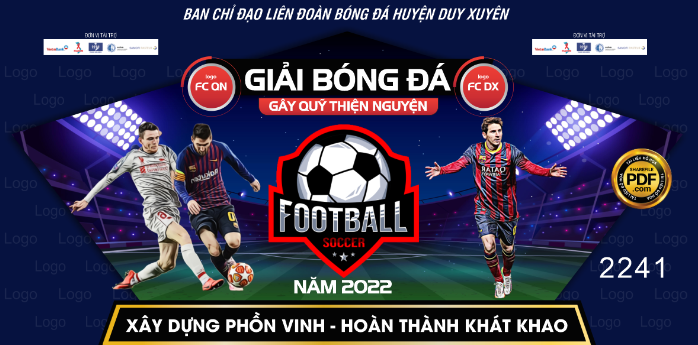 giải bóng đá gây quỹ từ thiện