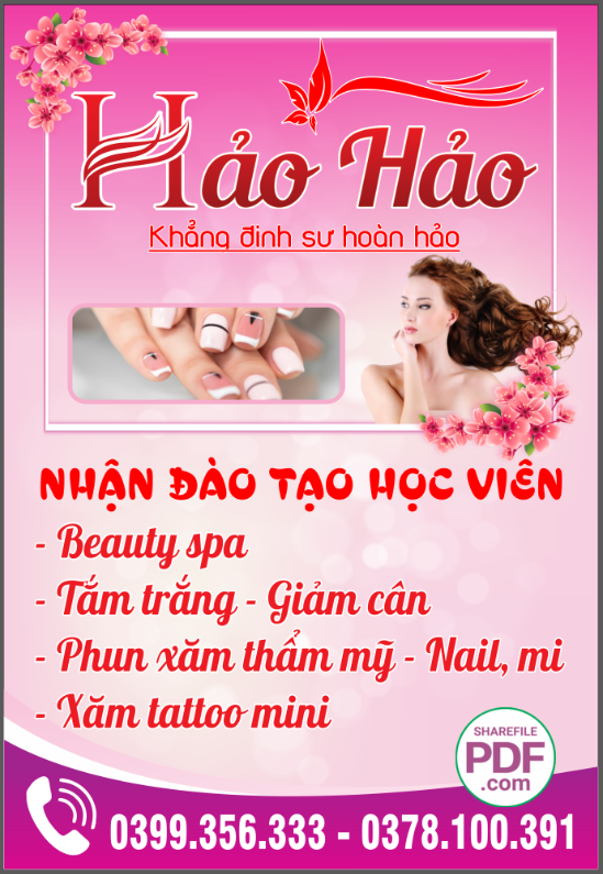 Biển vẫy Hảo Hảo - Tắm trắng giảm cân