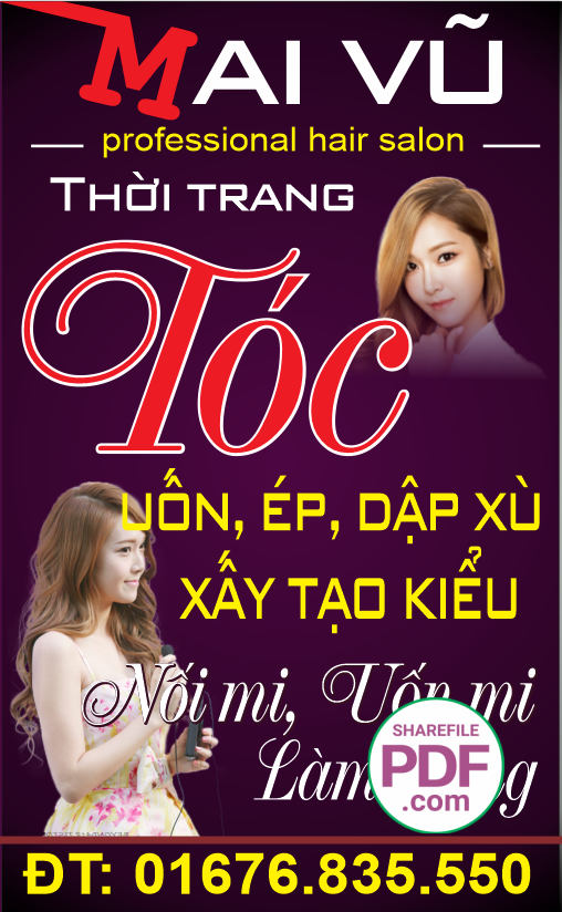 Biển Mai Vũ - Thời trang tóc