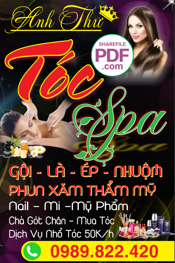 Anh Thư Tóc Spa - gội là ép nhuộm