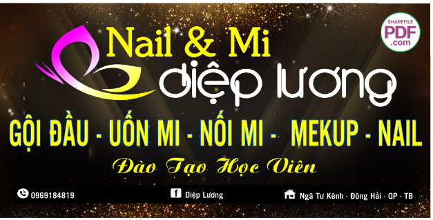 Nail & Mi diệp lương - gội đầu - uốn mi