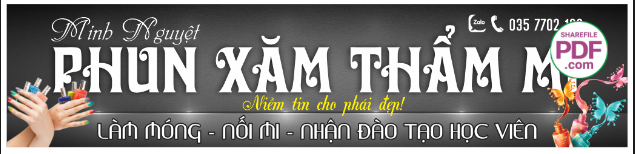 Minh Nguyệt - Phun xăm thẩm mỹ - niềm tin cho phái đẹp