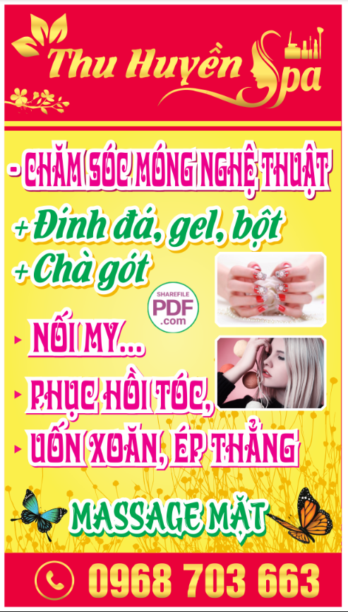 Thu Huyền Spa - chăm sóc