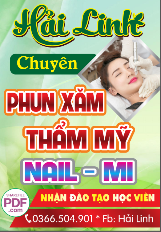 ải Linh - phun xăm thẩm mỹ