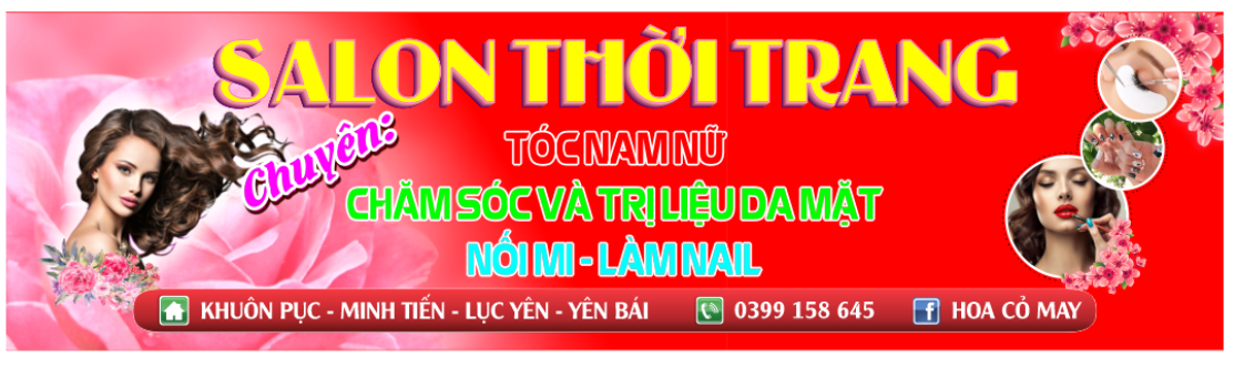 Salon Thời trang tóc - Hoa Cỏ May