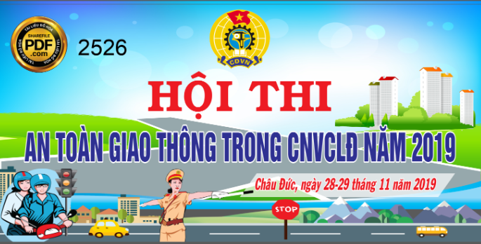 Hội thi An toàn giao thông trong CNVCLĐ