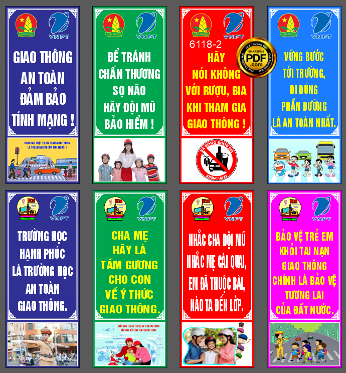Khẩu hiệu tuyên truyền An Toàn Giao Thông mẫu #2