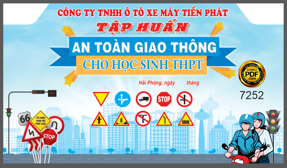 Tập huấn An toàn giao thông cho học sinh THPT