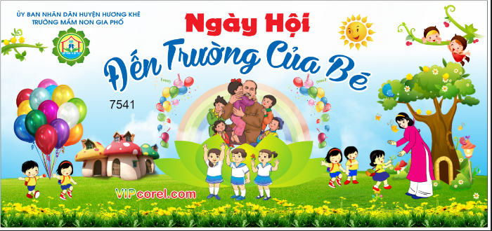 Ngày hội đến trường của bé trường mầm non Gia Phố