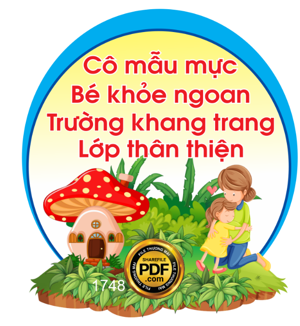 Cô mẫu mực - bé khỏe ngoan