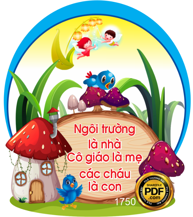 Ngôi trường là nhà - Cô giáo là mẹ - Các cháu là con