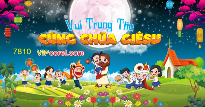 Vui Trung Thu cùng chúa Giêsu v