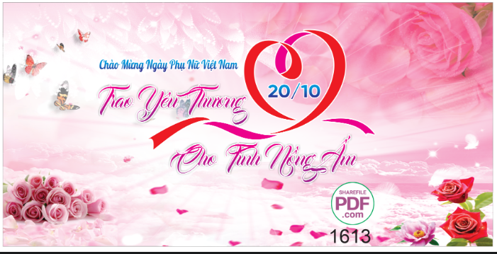 Chào mừng ngày phụ nữ Việt Nam 20/10 #2