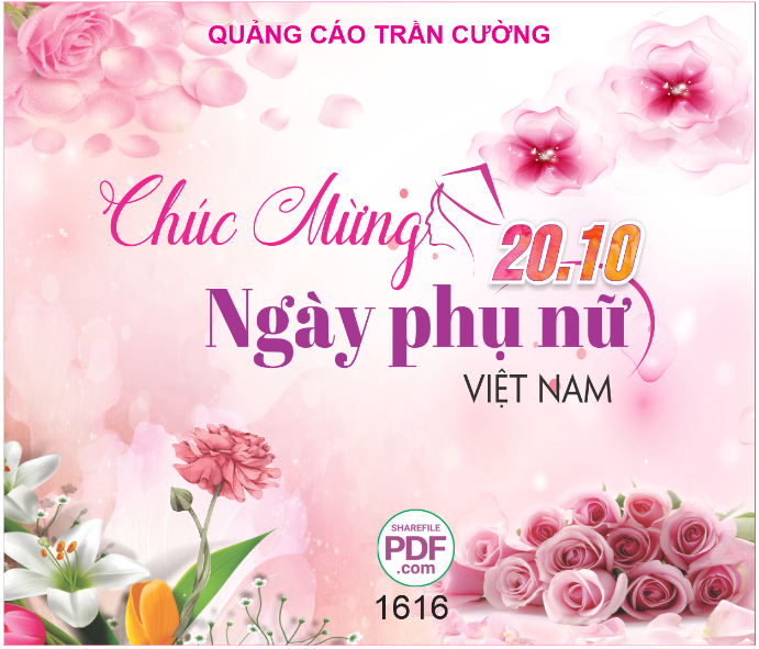 Chúc mừng ngày phụ nữ Việt Nam 20/10 4