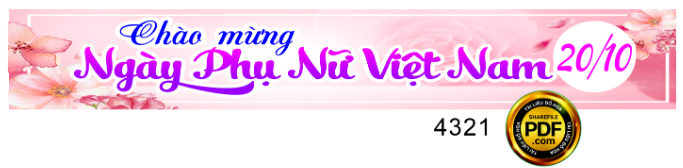 Băng rôn chào mừng ngày phụ nữ VN 20/10 #5 