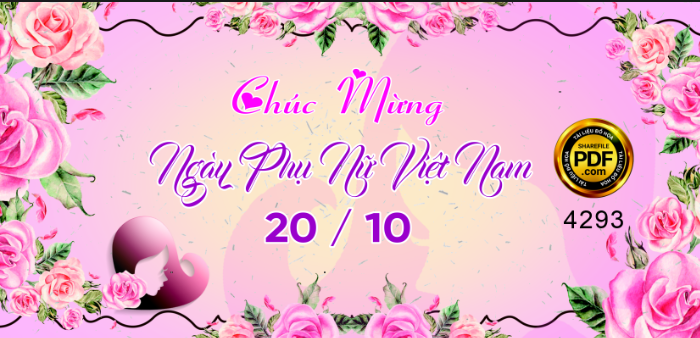 Chúc mừng ngày phụ nữ Việt Nam 20/10 #4