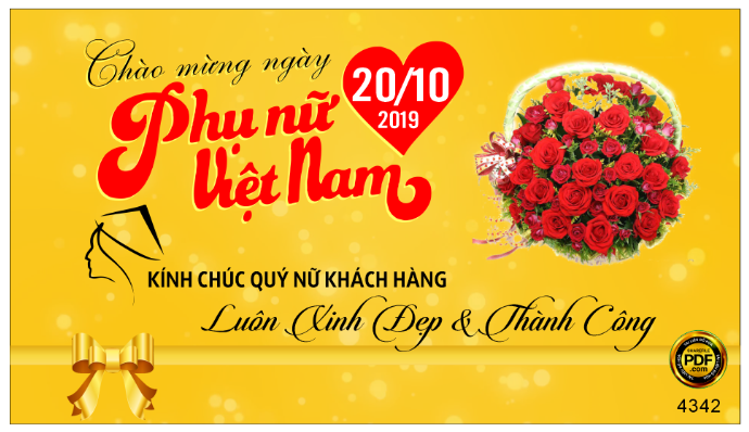 Chúc mừng ngày phụ nữ Việt Nam 20/10 #10