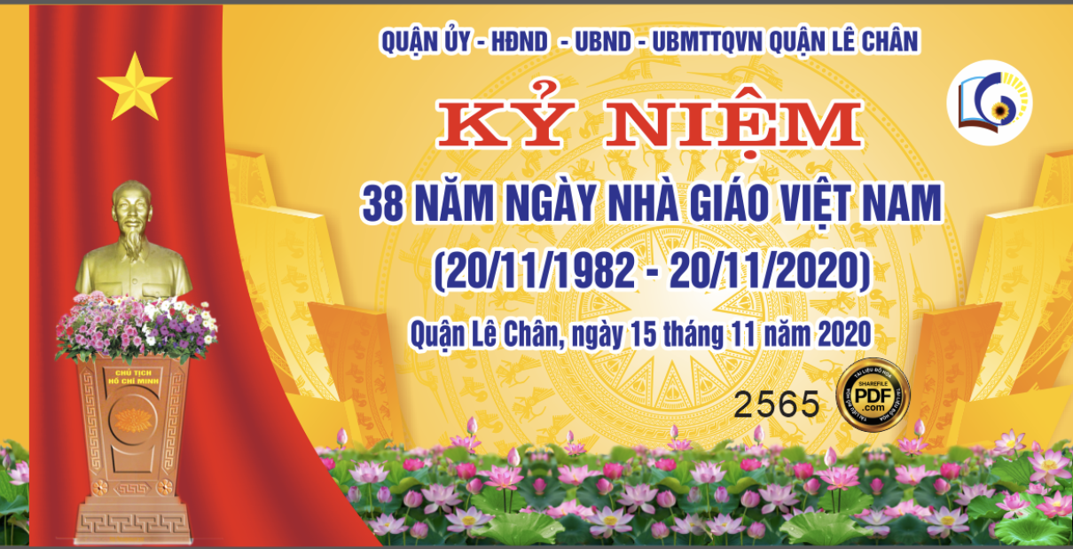 kỷ niệm 38 năm ngày nhà giáo Việt Nam 20/11