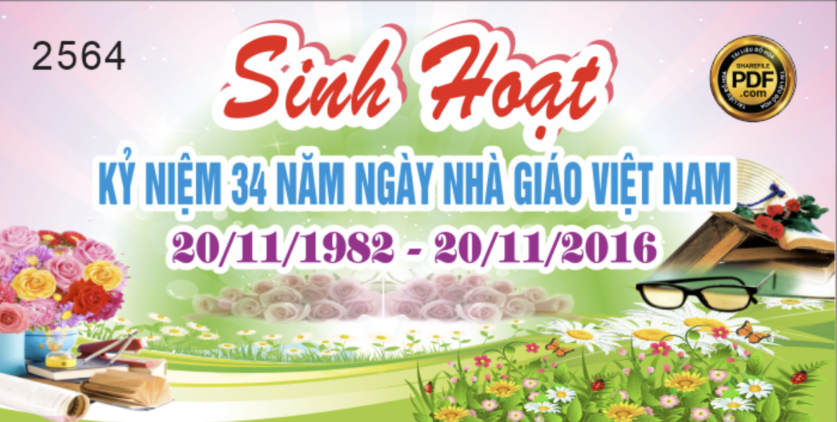 sinh hoạt kỷ niệm ngày nhà giáo Việt Nam 20/11