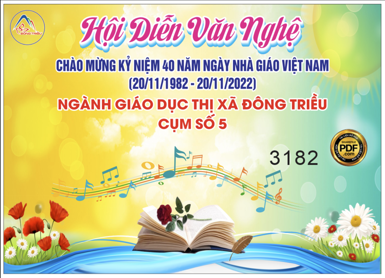 Hội diễn văn nghệ chào mừng kỷ niệm 20/11