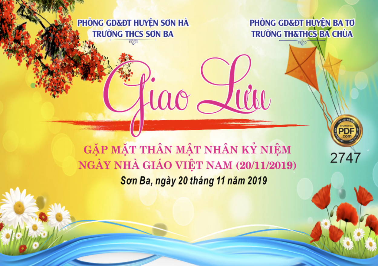 giao lưu gặp mặt thân mật nhân kỷ niệm ngày 20/11