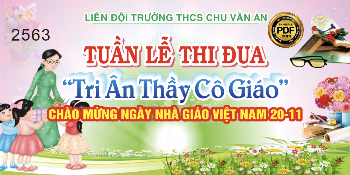 tuần lễ thi đua tri ân thầy cô giáo #2
