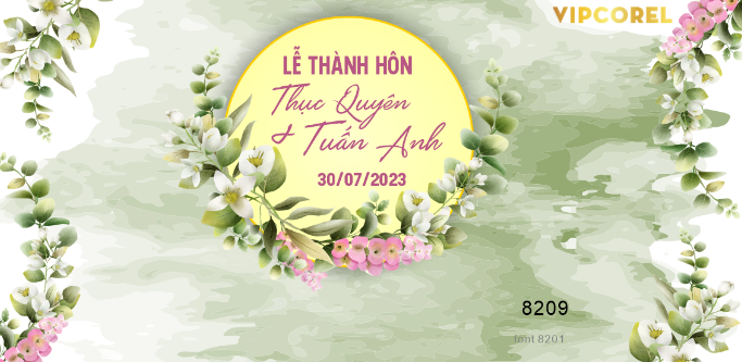 Backdrop sân khấu đám cưới 2023 #13