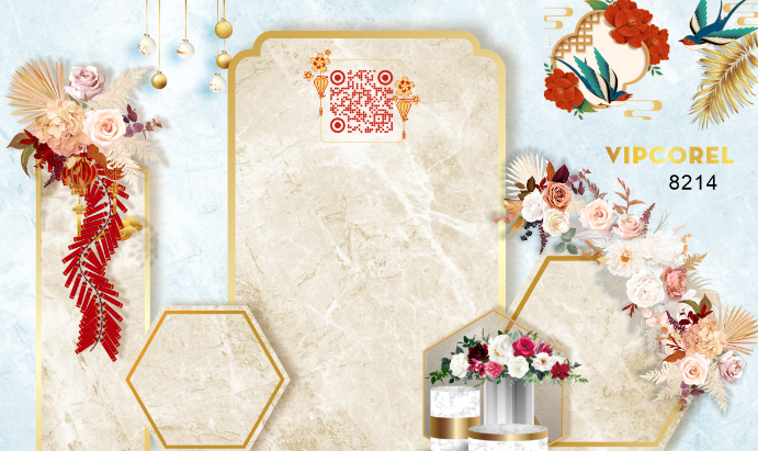 Backdrop sân khấu đám cưới 2023 #16
