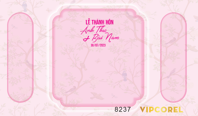 Backdrop sân khấu đám cưới 2023 #39