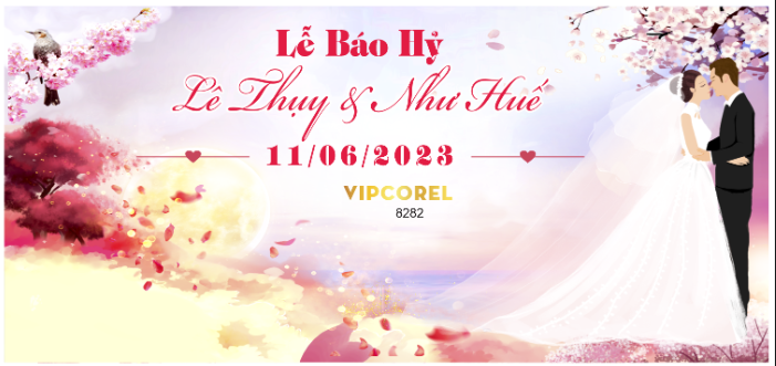 Backdrop sân khấu đám cưới 2023 #42