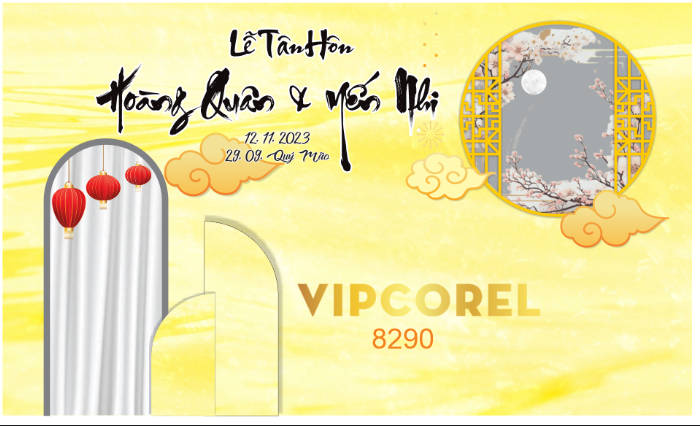 Backdrop sân khấu đám cưới 2023 #49