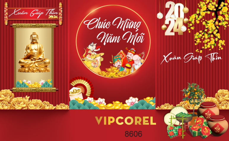 chúc mừng năm mới Giáp Thìn 2024 #6