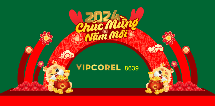 cổng tết chào xuân Giáp Thìn 2024 #3