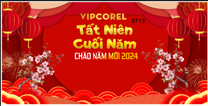 Backdrop tất niên cuối năm chào năm mới 2024 #44