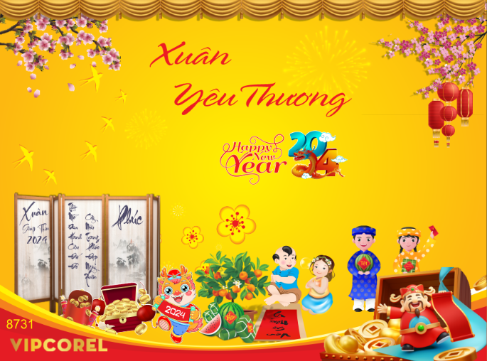 xuân yêu thương happy new year 2024 #62