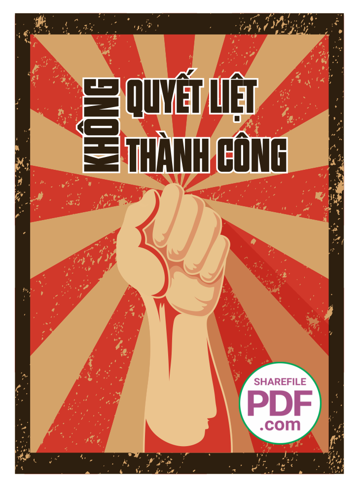 Không quyết liệt không thành công