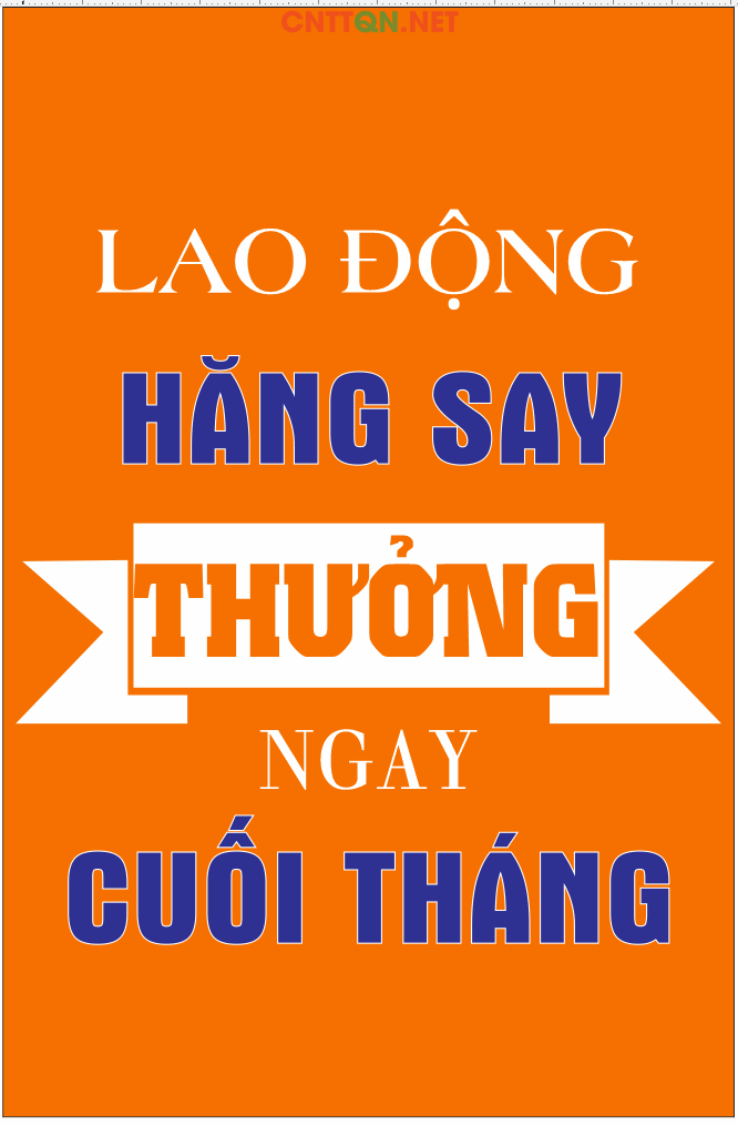 Lao động hăng say - thưởng ngay cuối tháng