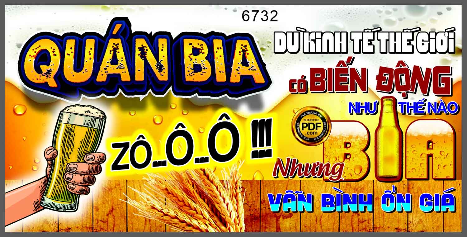 tranh quán bia