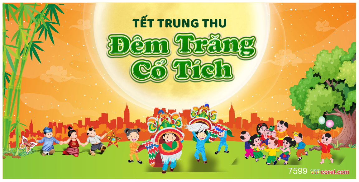 backdrop tet trung thu dem trang co tich 2023 #5.png