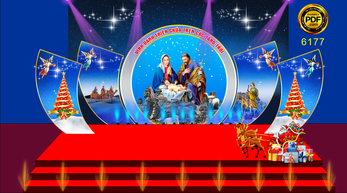 backdrop vinh danh thien chua cac tang troi giang sinh #22.png